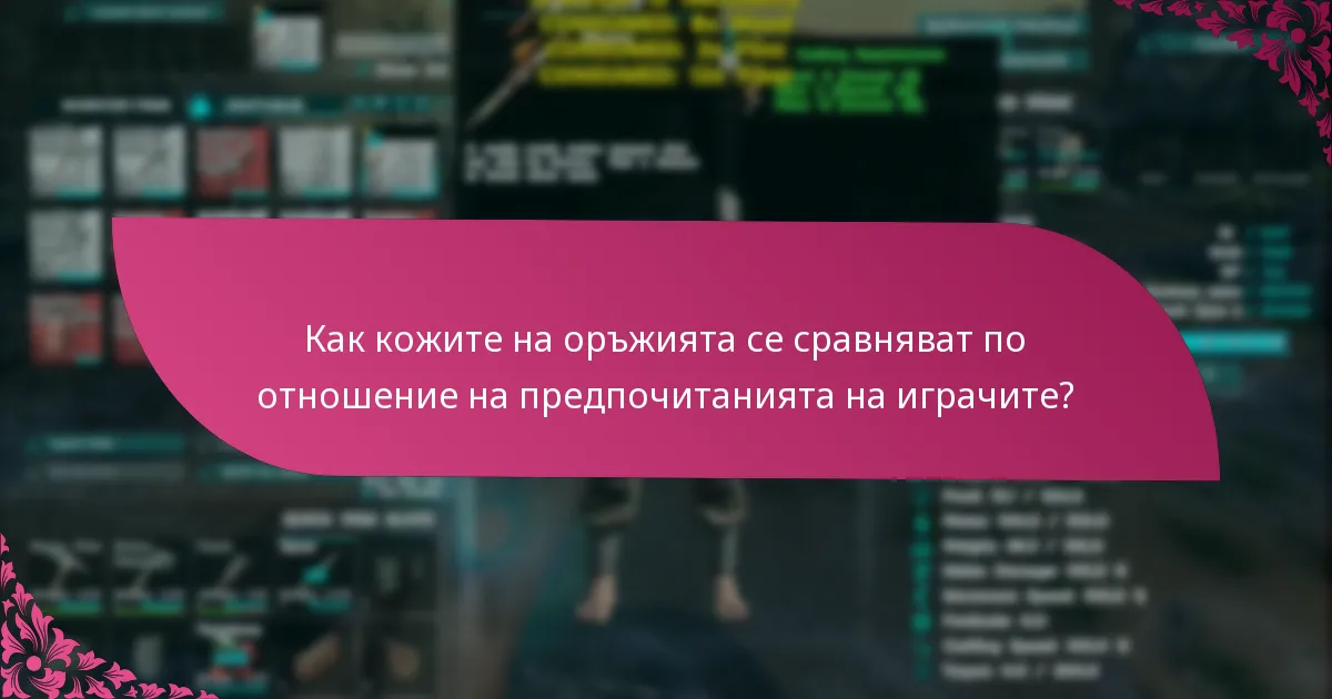Кои събития предлагат ексклузивни кожи на оръжия?