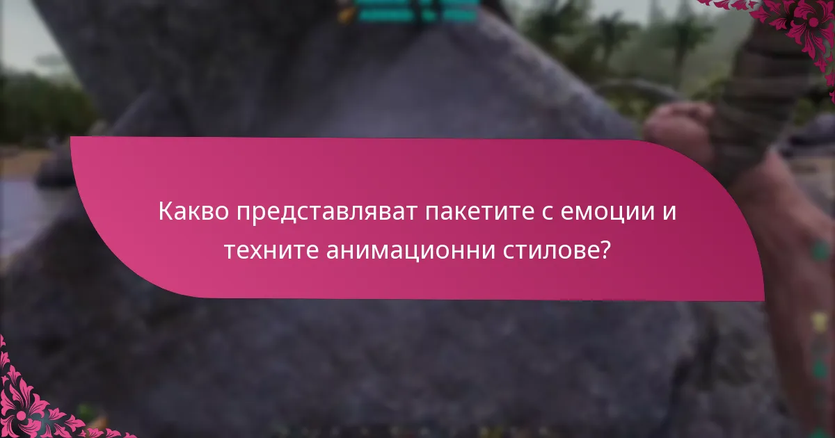 Кои пакети с емоции са налични за покупка?